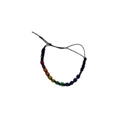 PRIDE - PULSERA HILO FINO BANDERA LGTB