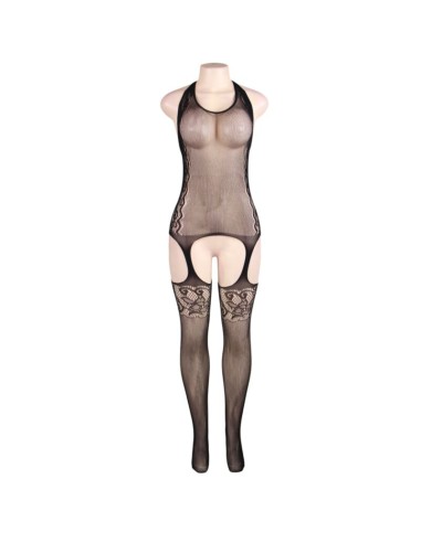 QUEEN LINGERIE BODYSTOCKING ENCAJES S-L