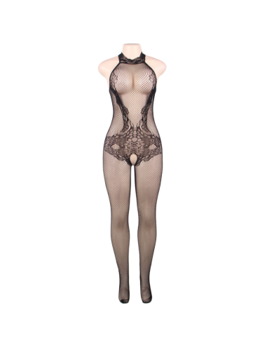 QUEEN LINGERIE BODYSTOCKING CON ABERTURA Y...