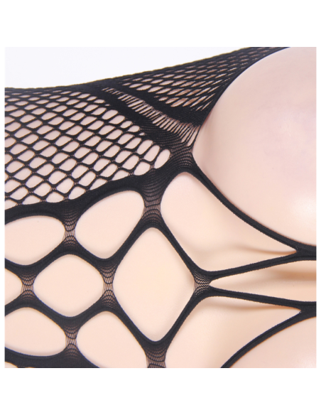 QUEEN LINGERING BODYSTOCKING CUELLO HALTER Y ESPALDA ABIERTA S-L