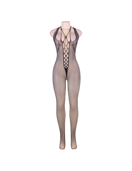 QUEEN LINGERING BODYSTOCKING CUELLO HALTER Y ESPALDA ABIERTA S-L