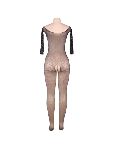 QUEEN LINGERIE BODYSTOCKING MANGA LARGA CON...