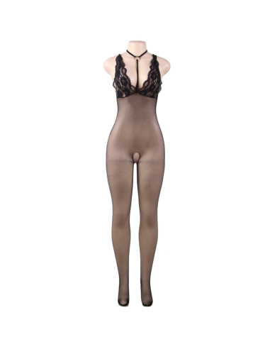 QUEEN LINGERIE BODYSTOCKING CUERPO DE RED CON...