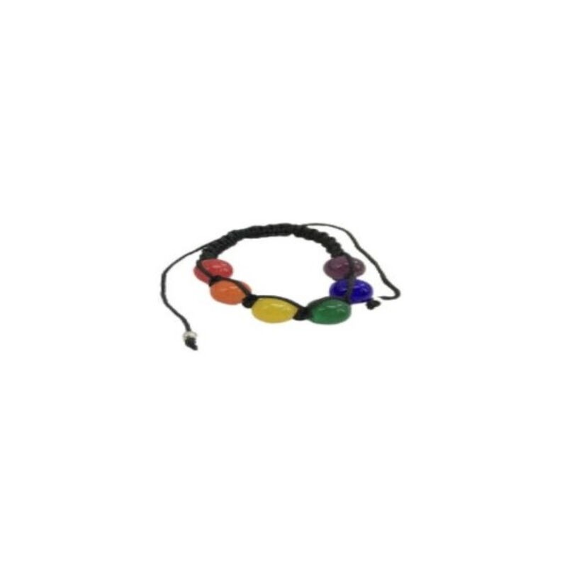 PRIDE - PULSERA BOLAS PEQUEÑAS BANDERA LGBT