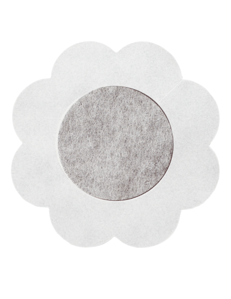 BYE BRA PEZONERAS FLOR PACK 3 UNIDADES MARRON OSCURO XL