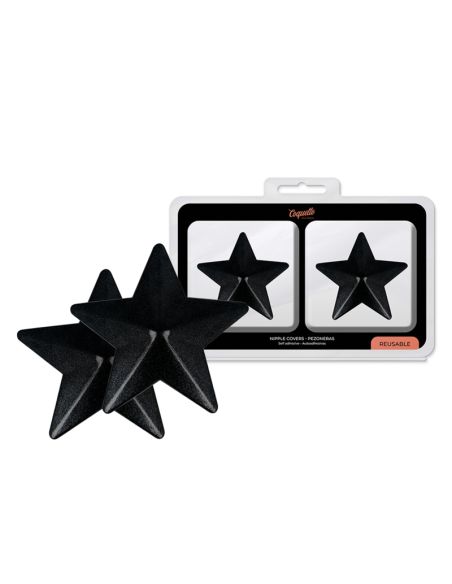 COQUETTE CHIC DESIRE CUBRE PEZONES - ESTRELLAS NEGRAS