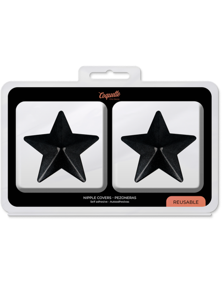 COQUETTE CHIC DESIRE CUBRE PEZONES - ESTRELLAS NEGRAS
