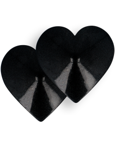 COQUETTE CHIC DESIRE CUBRE PEZONES - CORAZONES NEGROS