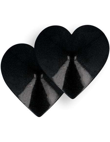 COQUETTE CHIC DESIRE CUBRE PEZONES - CORAZONES NEGROS