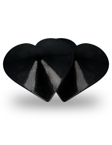 COQUETTE CHIC DESIRE CUBRE PEZONES - CORAZONES NEGROS