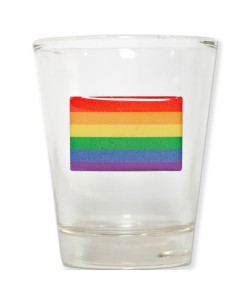 PRIDE - CHUPITO VIDRIO CUBICO