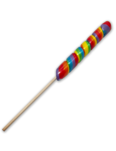 PRIDE - PIRULETA PIRULO PEQUEÑO CON LA BANDERA LGBT PARA...