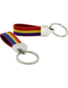 PRIDE - LLAVERO TELA ELASTICA CON BANDERA