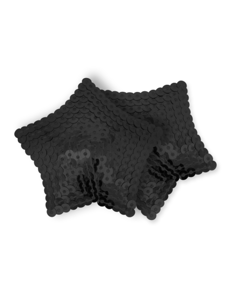 OHMAMA FETISH - PEZONERAS ESTRELLA LENTEJUELAS NEGRO