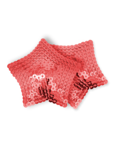 OHMAMA FETISH - PEZONERAS ESTRELLA LENTEJUELAS ROJO