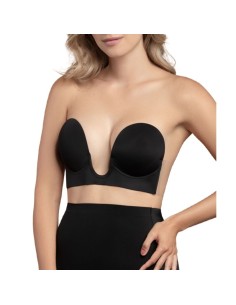 BYE BRA SUJETADOR SIN ASAS EN U NATURAL TALLA E