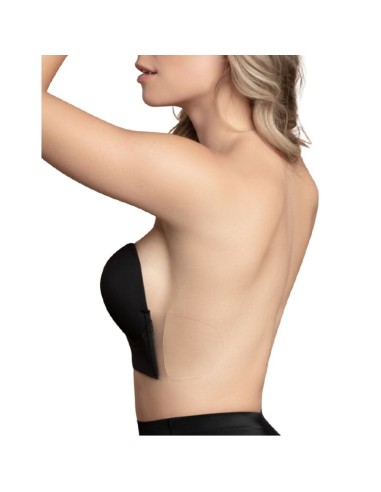 BYE BRA SUJETADOR SIN ASAS EN U NATURAL TALLA E