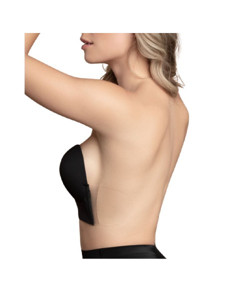 BYE BRA SUJETADOR SIN ASAS EN U NATURAL TALLA E