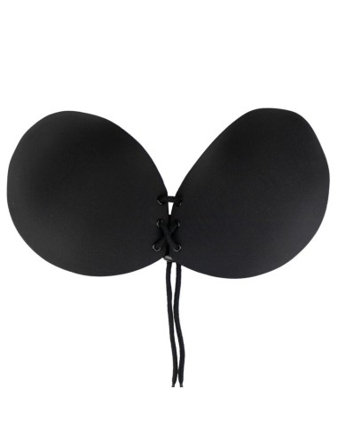 BYE BRA SUJETADOR ADHESIVO ENTRELAZADO NEGRO...