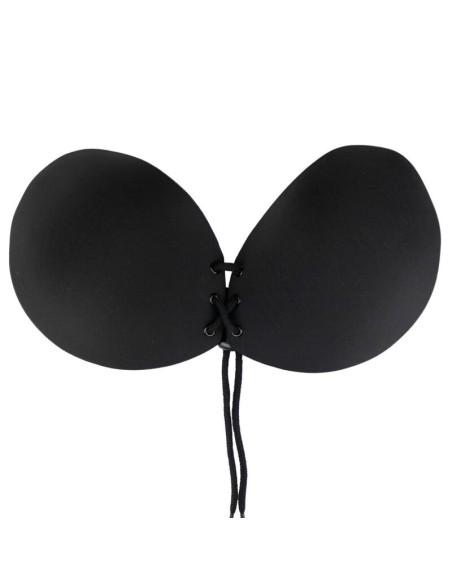 BYE BRA SUJETADOR ADHESIVO ENTRELAZADO NEGRO SIZE E