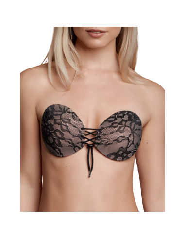 BYE BRA SUJETADOR ADHESIVO CON ENTRELAZADO Y...