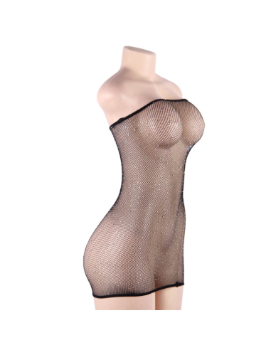 QUEEN LINGERIE VESTIDO CUERPO DE RED CON...
