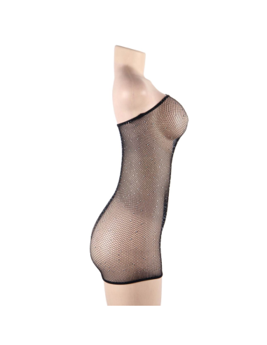 QUEEN LINGERIE VESTIDO CUERPO DE RED CON...