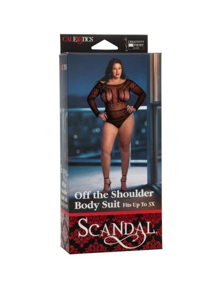 CALEX SCANDAL TEDDY PLUS SIZE