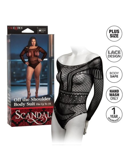 CALEX SCANDAL TEDDY PLUS SIZE