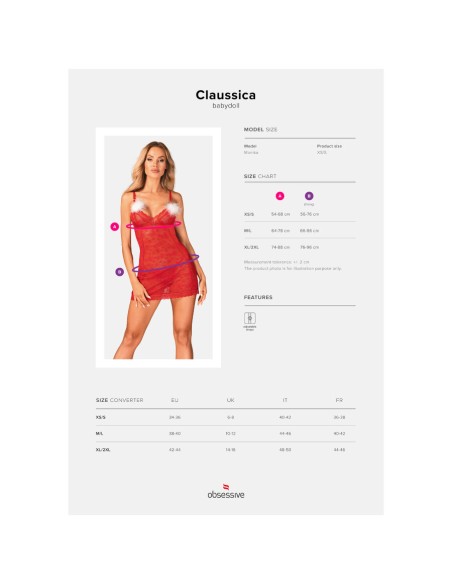 OBSESSIVE - CLAUSSICA BABYDOLL