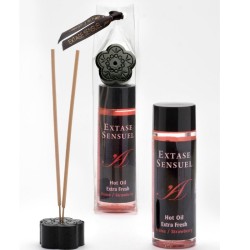 EXTASE SENSUAL - MASSAGE OIL WITH EXTRA FRESH STRAWBERRY...