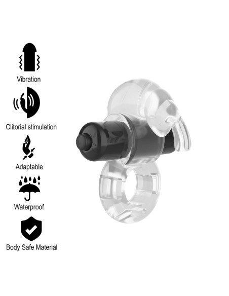 INTENSE - FRY ANILLO VIBRADOR TRANSPARENTE