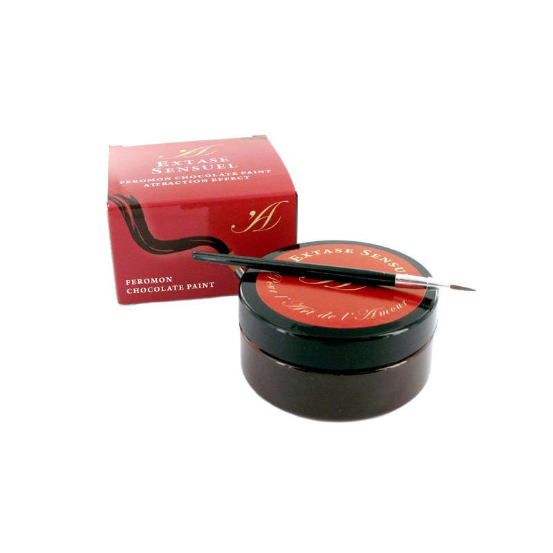 EXTASE SENSUEL PINTURA CORPORAL DE CHOCOLATE...