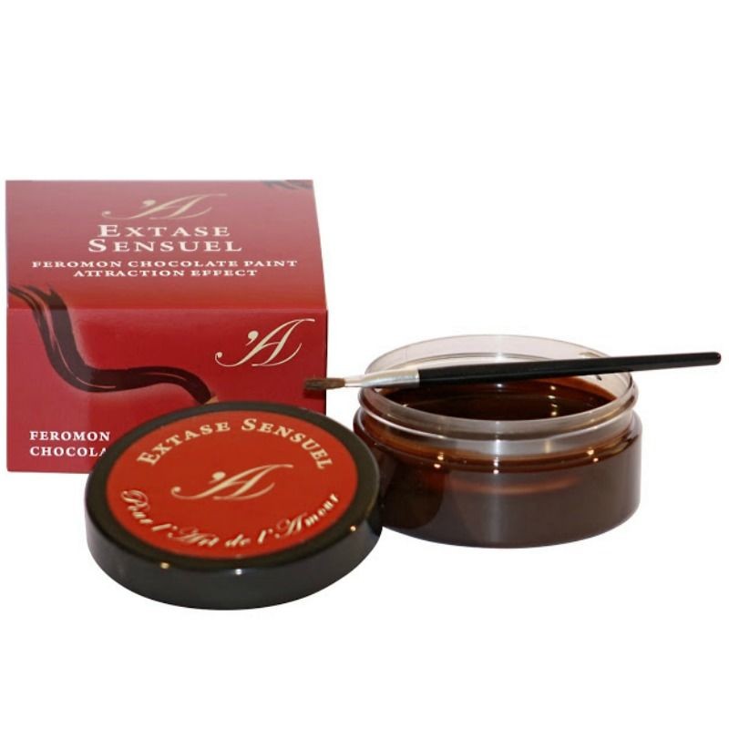 EXTASE SENSUEL PINTURA CORPORAL DE CHOCOLATE...