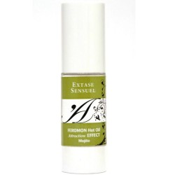 EXTASE SENSUAL - HEAT EFFECT MASSAGE OIL WITH MOJITO...