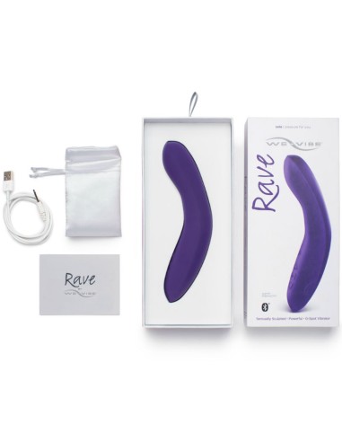 WE VIBE RAVE VIBRADOR LILA APP