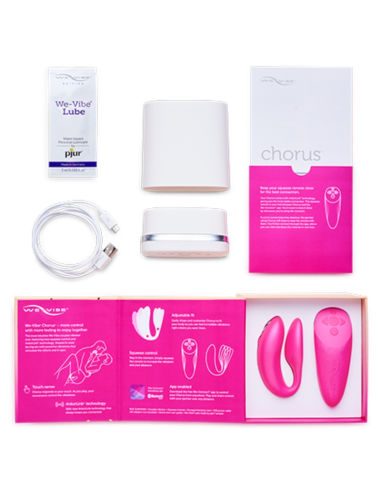 WE VIBE CHORUS VIBRADOR PAREJAS CON CONTROL...