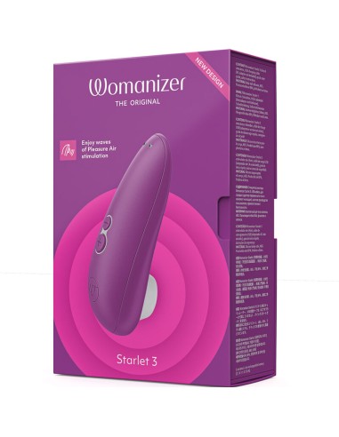 WOMANIZER - STARLET 3 ESTIMULADOR CLÍTORIS VIOLETA