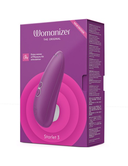 WOMANIZER - STARLET 3 ESTIMULADOR CLÍTORIS VIOLETA