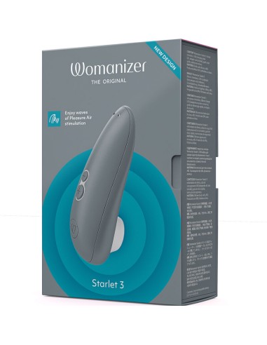 WOMANIZER - STARLET 3 ESTIMULADOR CLÍTORIS GRIS