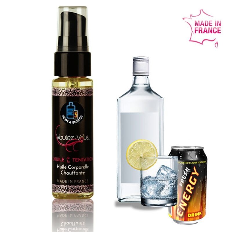 VOULEZ-VOUS - ACEITE EFECTO CALOR - VODKA RED...