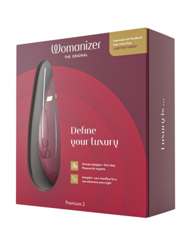 WOMANIZER - PREMIUM 2 ESTIMULADOR DE CLÍTORIS...