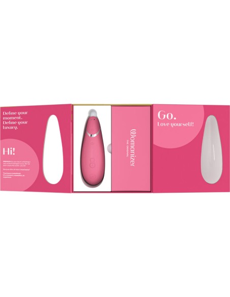 WOMANIZER - PREMIUM 2 ESTIMULADOR DE CLÍTORIS FRAMBUESA