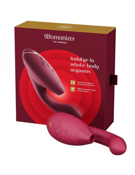 WOMANIZER - DUO 2 ESTIMULADOR BURDEOS