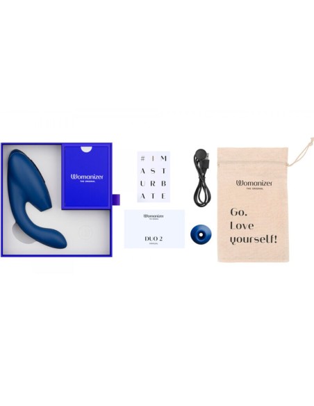 WOMANIZER - DUO 2 ESTIMULADOR AZUL