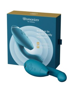 WOMANIZER - DUO 2 ESTIMULADOR AZUL PETRÓLEO 2