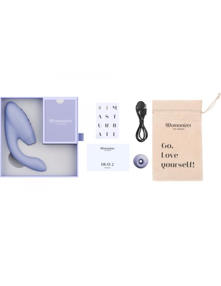 WOMANIZER - DUO 2 ESTIMULADOR LILA