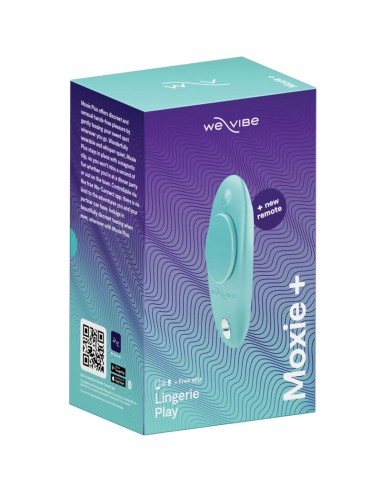 WE-VIBE - MOXIE + VIBRADOR CLÍTORIS AQUA