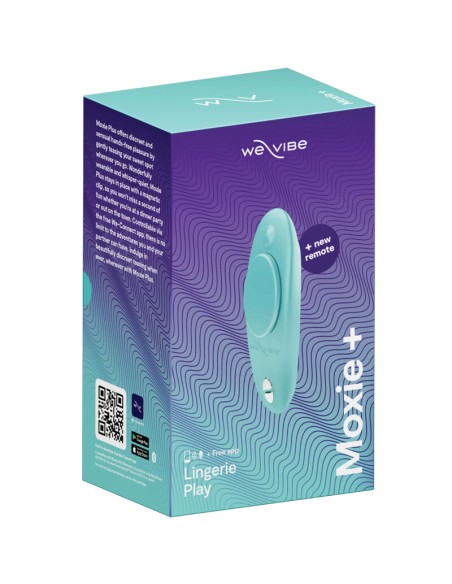 WE-VIBE - MOXIE + VIBRADOR CLÍTORIS AQUA