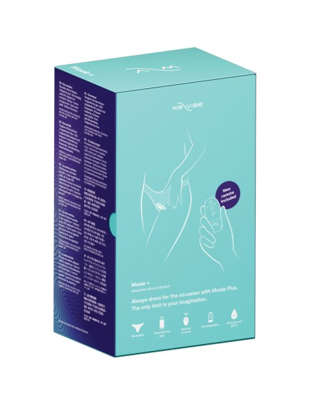 WE-VIBE - MOXIE + VIBRADOR CLÍTORIS AQUA